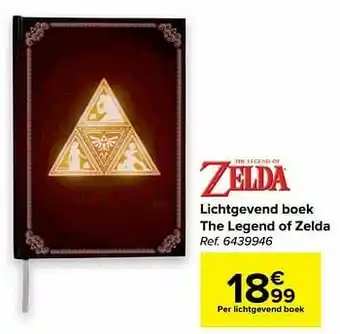Lichtgevend boek the legend of zelda