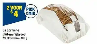 Makro La lorraine glutenvrij brood aanbieding