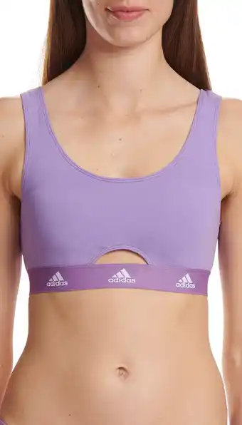 Bol.com Adidas sport scoop bralette dames beha - maat l aanbieding