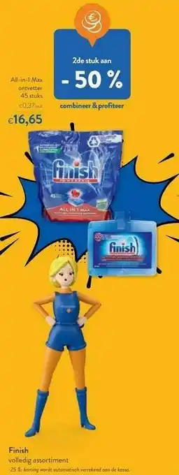 OKay Finish all-in-1 max ontvetter aanbieding