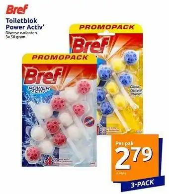 Action Toiletblok power activ’ aanbieding