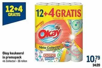 Makro Okay keukenrol collector aanbieding