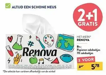 Papieren zakdoekjes
