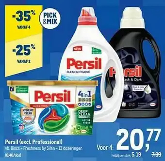 Makro Persil discs - freshness by silan aanbieding