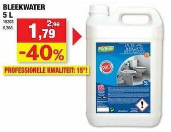 Hubo Bleekwater aanbieding