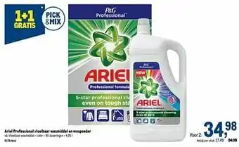Makro Vloeibaar wasmiddel - color aanbieding