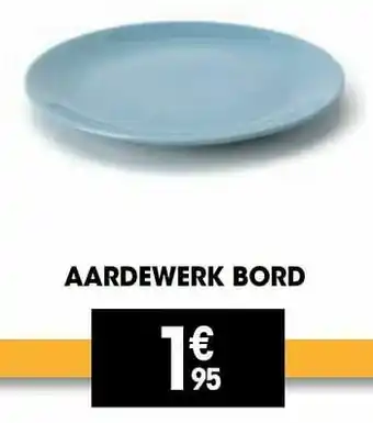 Electro Depot Aardewerk bord aanbieding