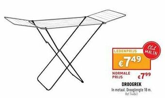 Trafic Droogrek aanbieding