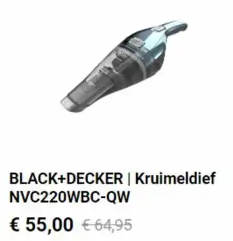 BLACK+DECKER | Kruimeldief NVC220WBC-QW