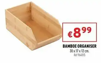 Trafic Bamboe organiser aanbieding