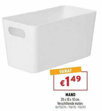 Trafic Mand aanbieding