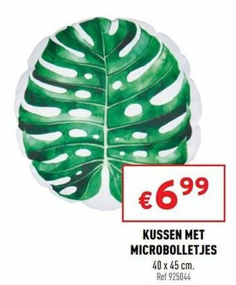Trafic Kussen met microbolletjes aanbieding