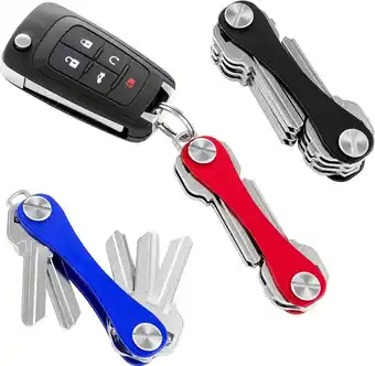 3 stuks sleutel organizer sleutelhanger - multifunctioneel key organizer keychain holder - sleutelhouder - sleuteletui - sleu