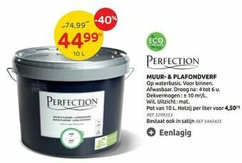 Brico Muur- + plafondverf aanbieding