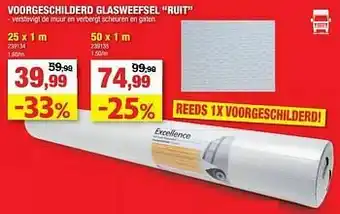 Hubo Voorgeschilderd glasweefsel voorgeschilderd glasweefsel ruit aanbieding