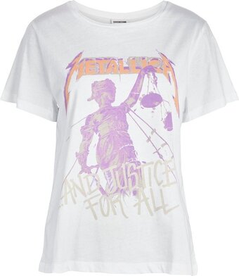 Noisy may nmnate s/s metallica top jrs bg dames t-shirt - maat xs