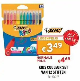 Trafic Kids couleur set van 12 stiften aanbieding