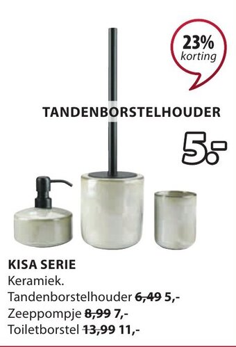 Jysk KISA SERIE aanbieding