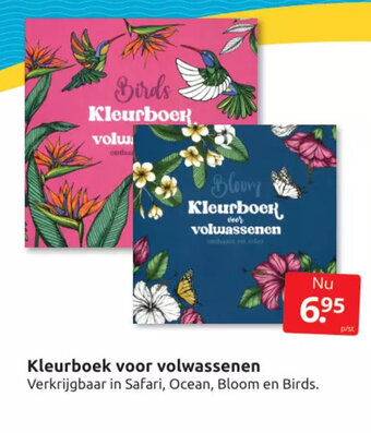 Boekenvoordeel Kleurboek voor volwassenen aanbieding