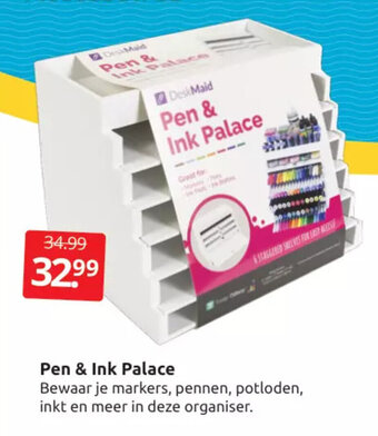 Boekenvoordeel Pen & Ink Palace aanbieding
