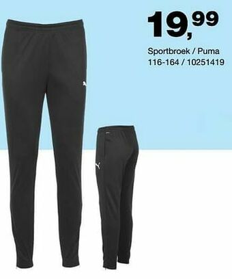 Bristol Sportbroek - puma aanbieding