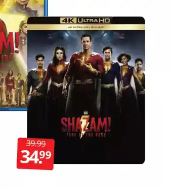 Boekenvoordeel Shazam! Fury of the Gods aanbieding