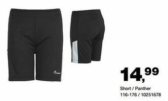 Bristol Short - panther aanbieding