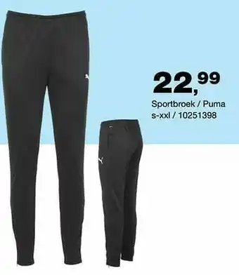 Bristol Sportbroek - puma aanbieding