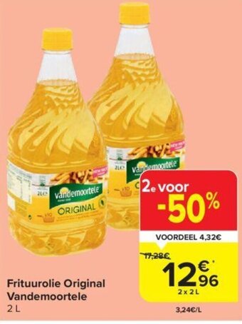 Frituurolie Original Vandemoortele
