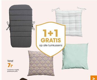 Kwantum tuinkussens aanbieding