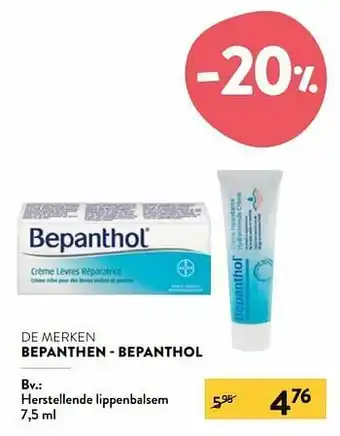 Di Herstellende lippenbalsem aanbieding