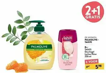 Di Tahiti douchegel lychee water aanbieding