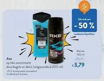 OKay Axe marine aanbieding