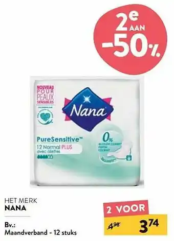 Di Maandverband aanbieding