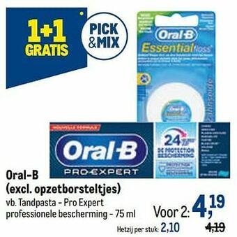 Oral-b tandpasta - pro expert professionele bescherming