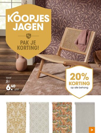Kwantum Behang aanbieding