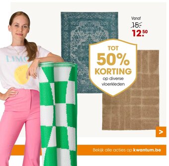 Kwantum Diverse vloerkleden aanbieding