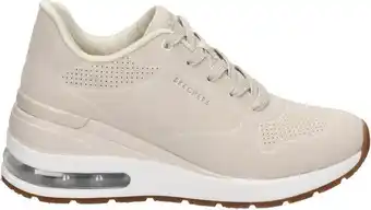 Bol.com Skechers million air dames sneakers - zand - maat 39 aanbieding