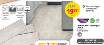 Brico Laminaatvloer aqua large aanbieding