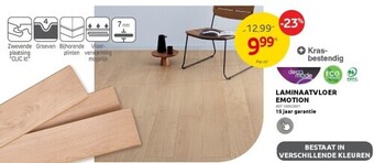Brico Laminaatvloer emotion aanbieding