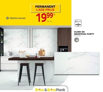 Brico Vloer- en wandtegel purity aanbieding