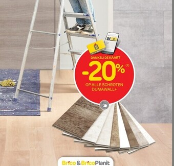 Brico Op alle schroten dumawall+ aanbieding