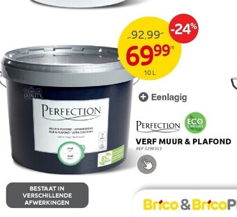 Brico Verf muur & plafond aanbieding