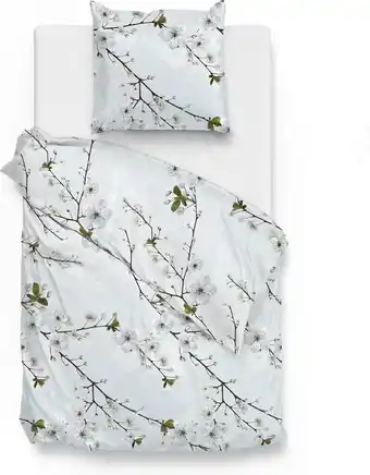 Bol.com Zohome blue dekbedovertrek kira 140x200-220 cm + 1 sloop 60x70 cm, gemaakt van 100% katoen aanbieding