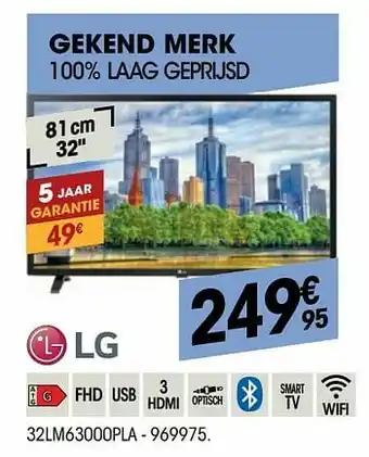 Electro Depot Lg 32lm63000pla aanbieding