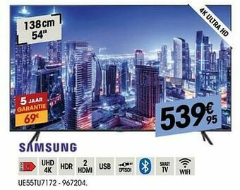Electro Depot Samsung ue55tu7172 aanbieding
