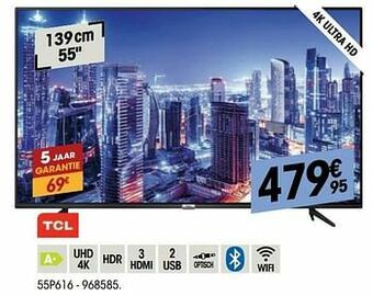 Electro Depot Tcl 55p616 aanbieding