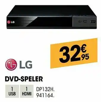 Electro Depot Lg dvd-speler dp132h aanbieding