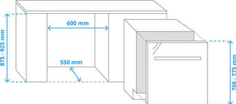 CoolBlue Bosch sbv6zcx00e / inbouw / volledig geïntegreerd / nishoogte 87,5 - 92,5 cm aanbieding