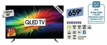 Electro Depot Samsung qe55q60ta aanbieding